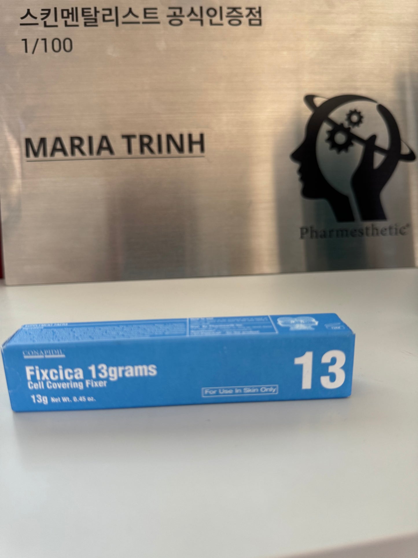 Pharmesthetic Fixcica 13grams gel chấm thâm mụn vết thương hở