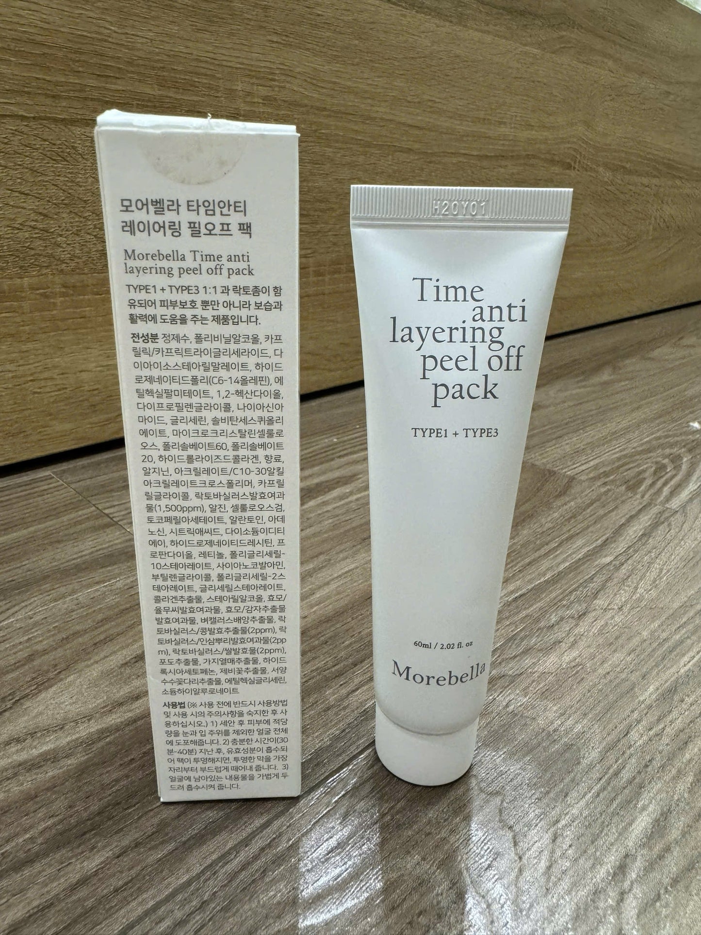 Peel meso collagen layering Morebella