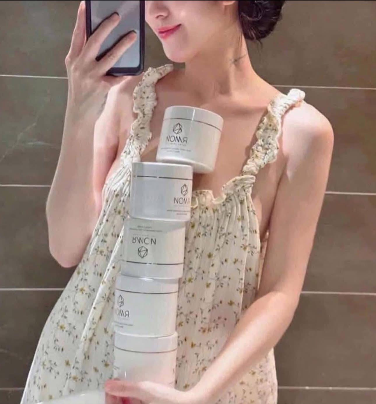 Body cream Rmon tế bào gốc trắng da body