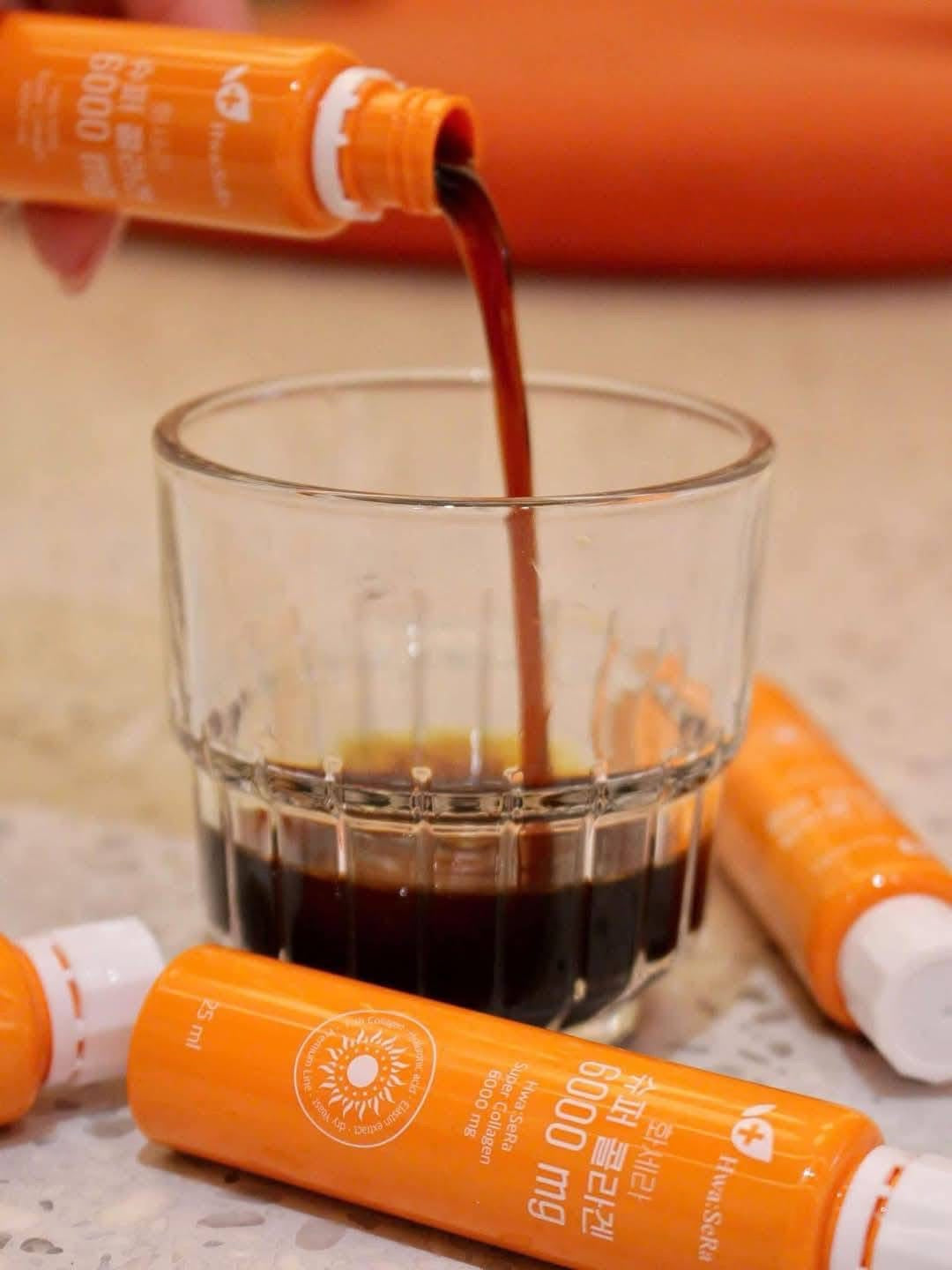 Supper Whitening Collagen Drink HWA SERA 6000mg & 70.000ppm Glutathione