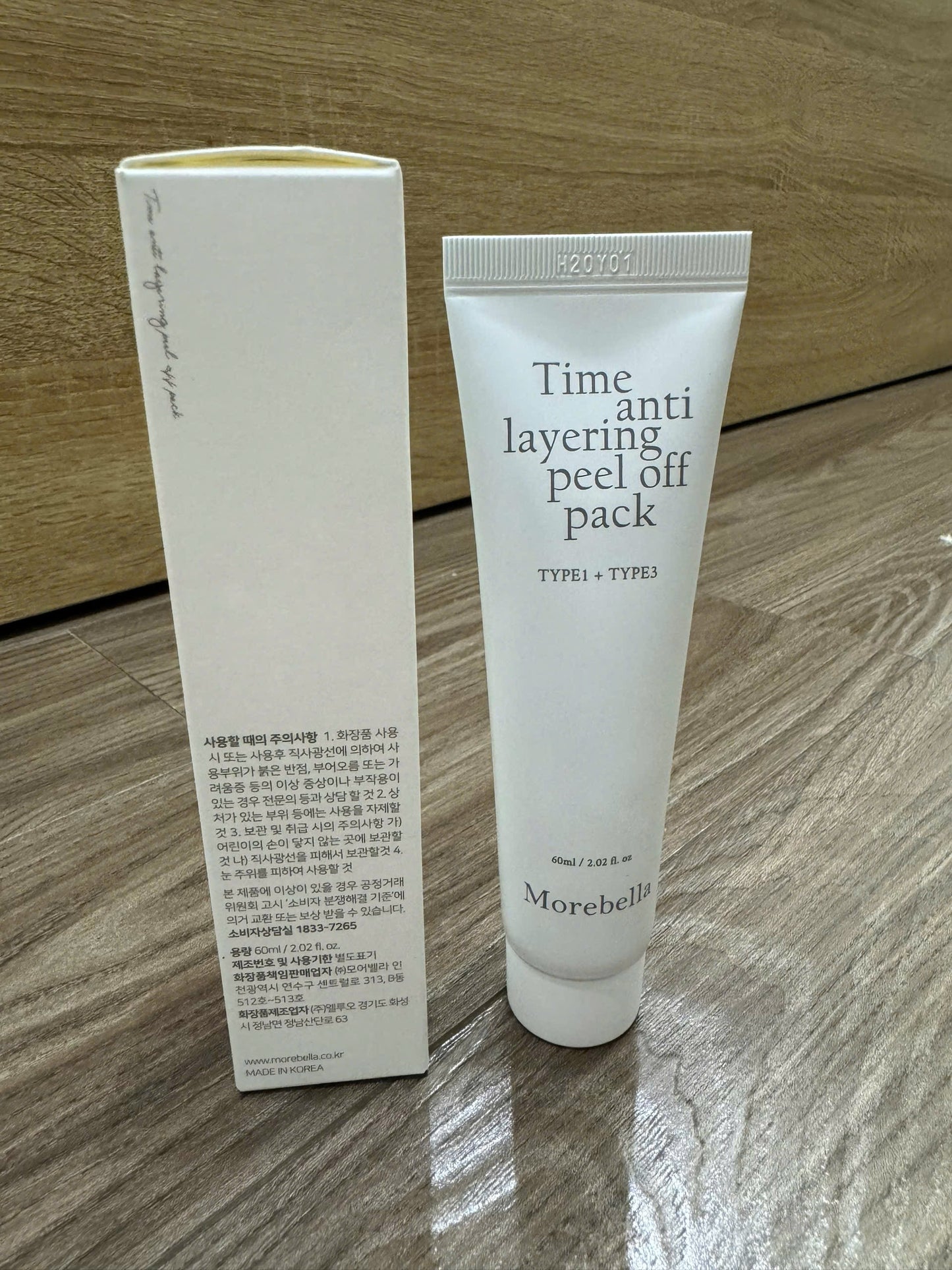 Peel meso collagen layering Morebella