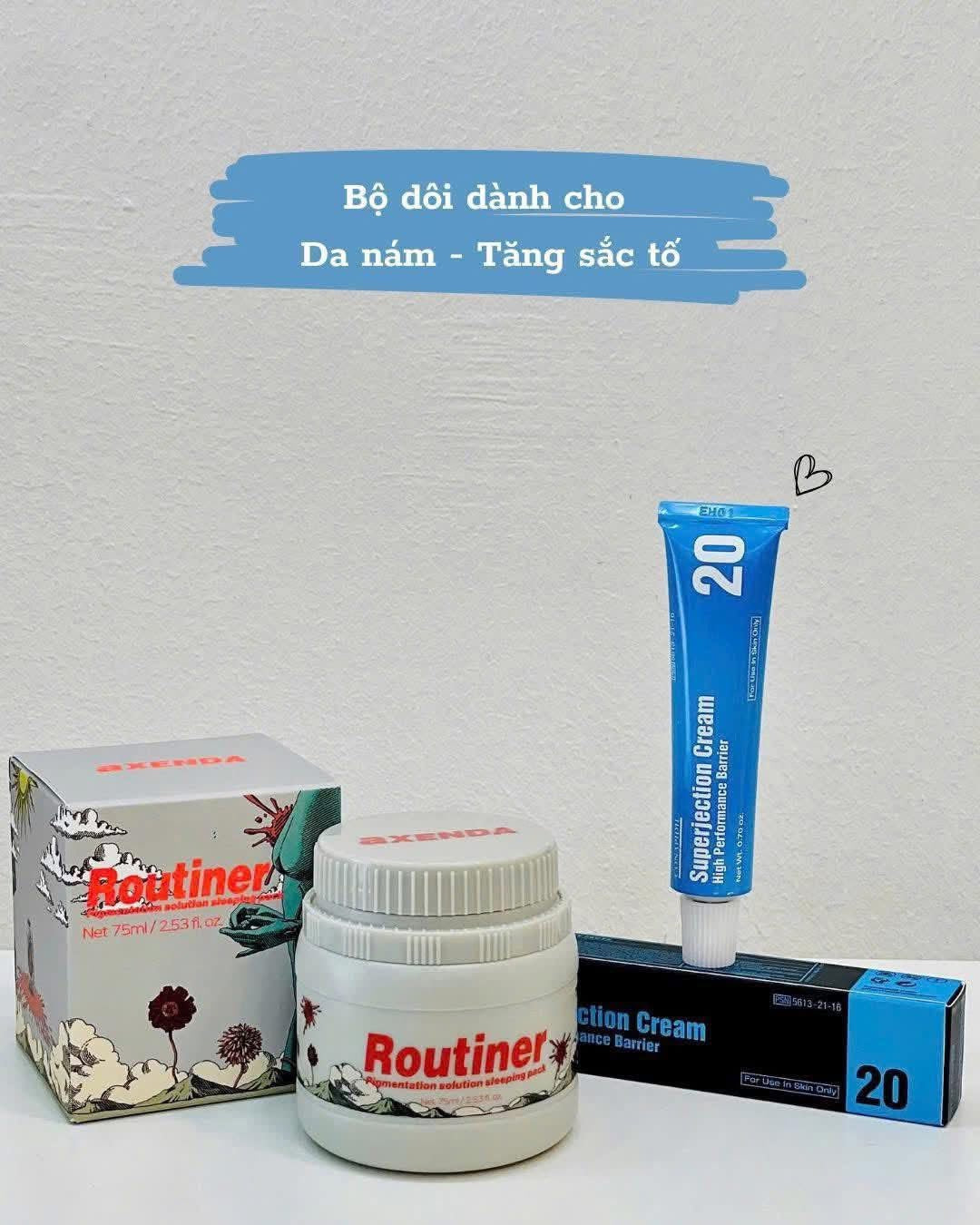 Supperjection cream 20 Pharmesthetic CONAPIDIL Korean Kem kháng tăng sắc tố dưỡng sáng đều màu da