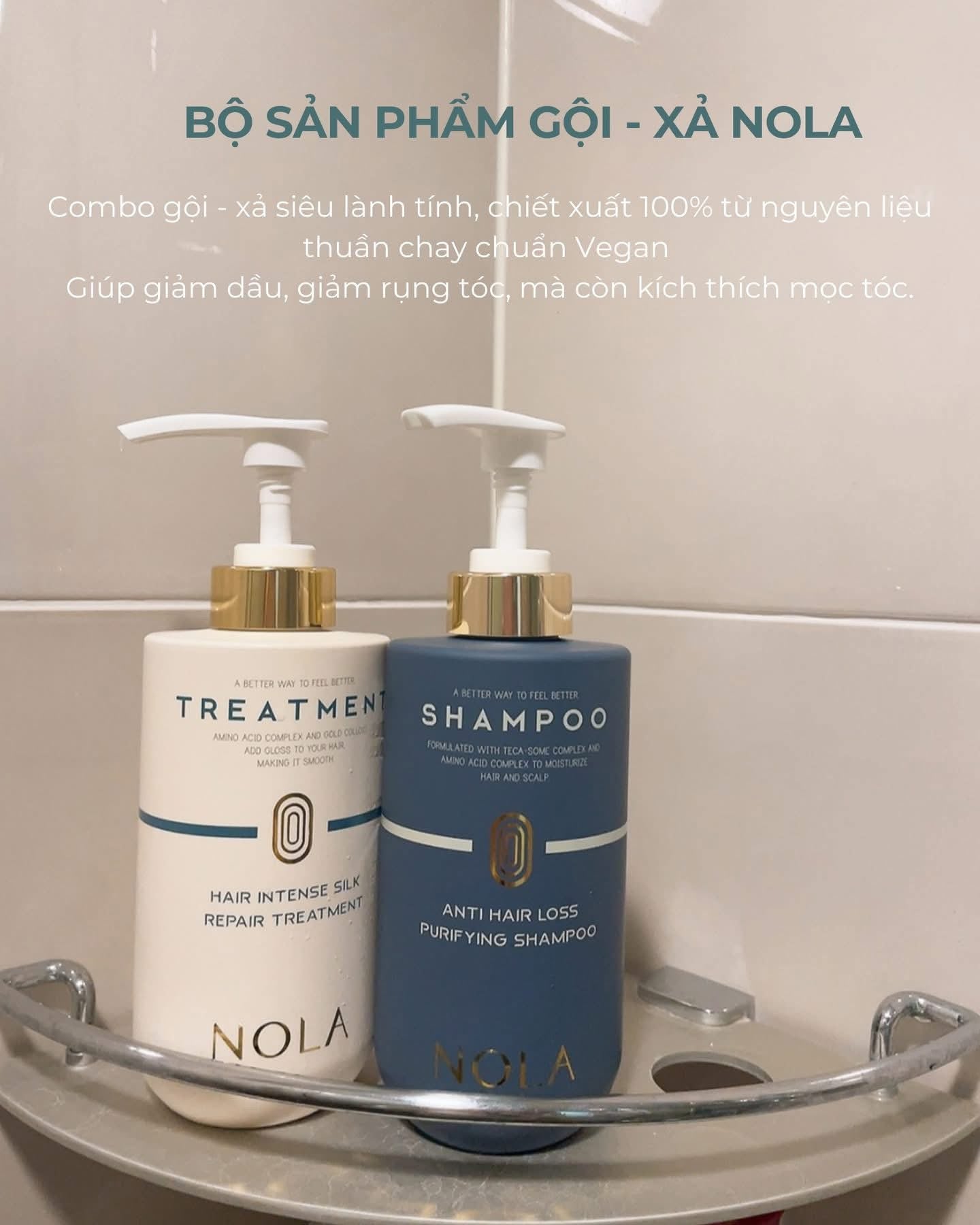 NoLa combo shampoo conditioner Treatment Korean