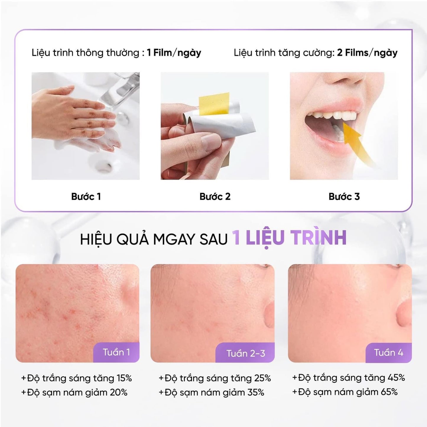 Set 4 Món Dưỡng Trắng Da Body sinh học