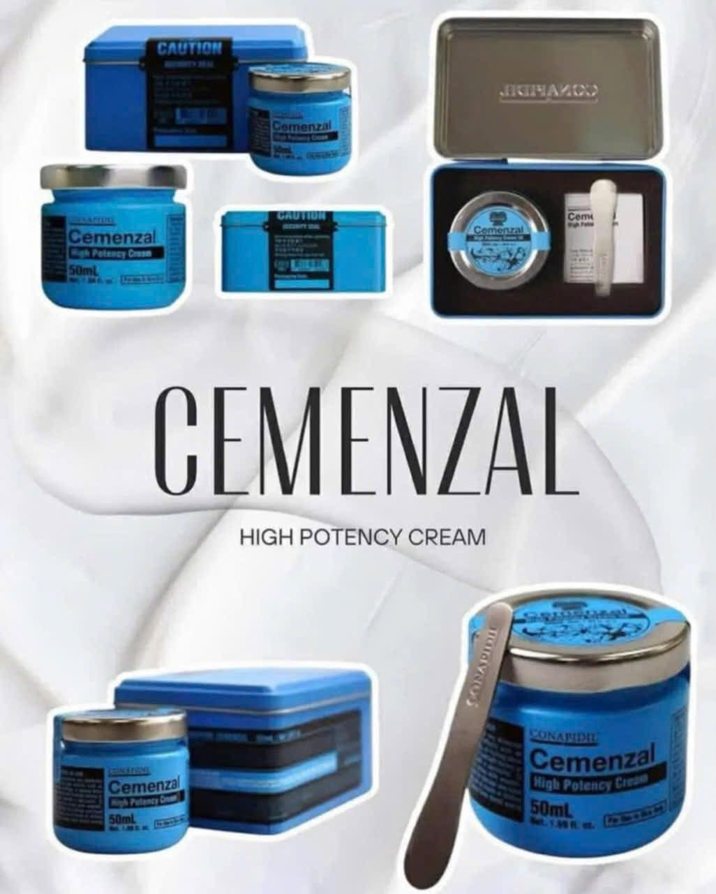 Pharmesthetics Cemenzal High Potency Cream-50mL Upgraded