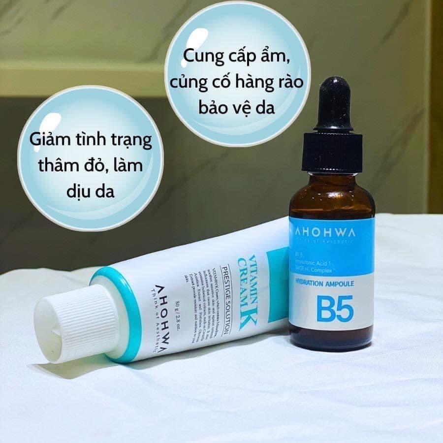 Combo B5 Ampoule - Vitamin Cream K - Combo B5K Phục Hồi Da