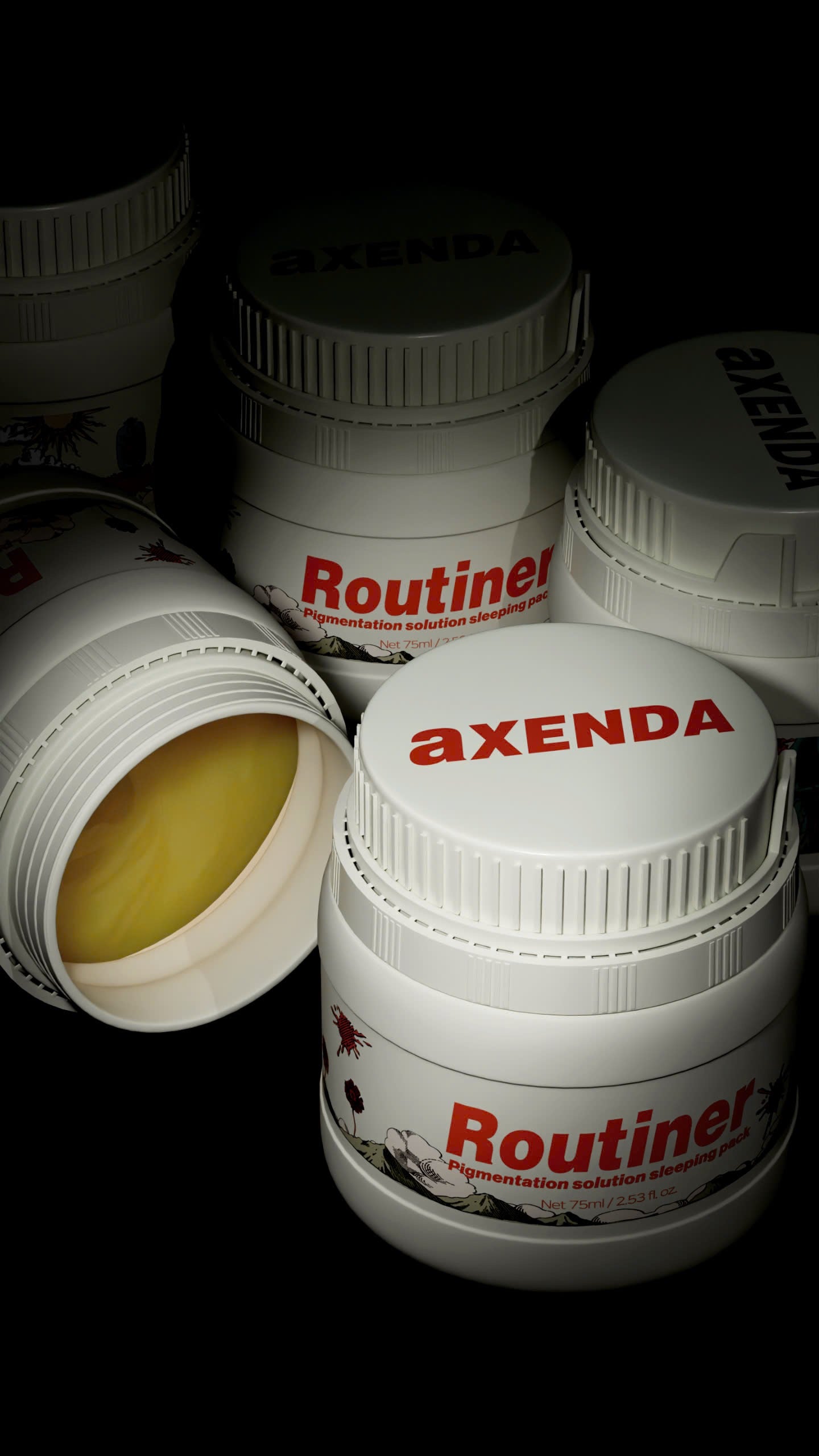 Pharmesthetics VQM Axenda Routiner Cream-75mL Maria Trinh Shop LLC - night cream