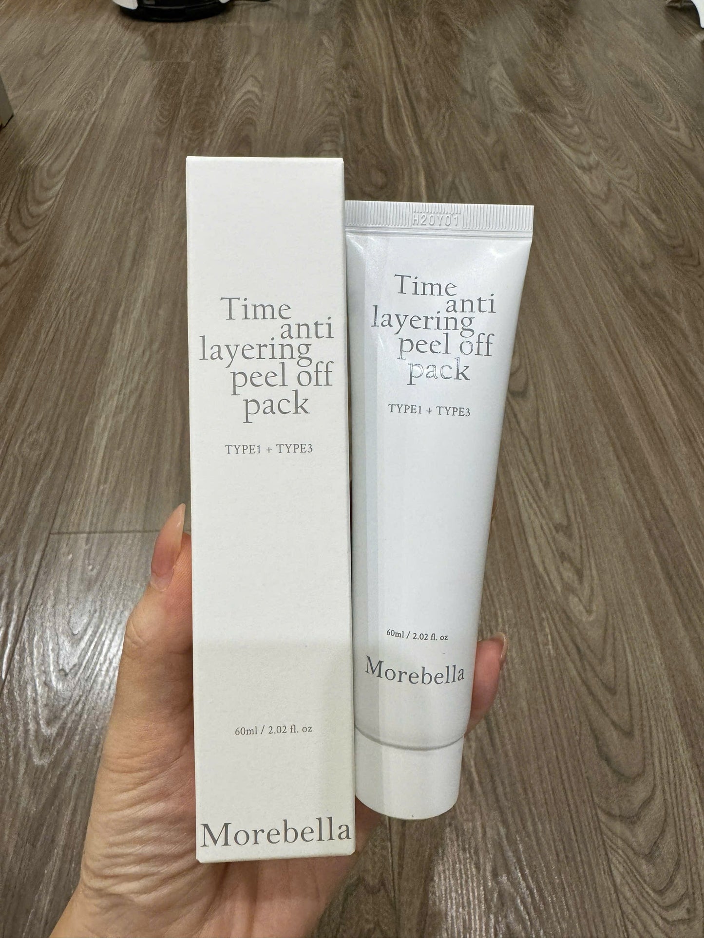 Peel meso collagen layering Morebella