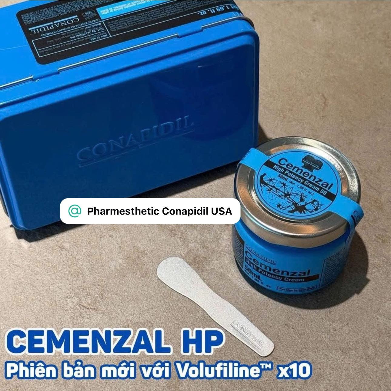 Pharmesthetics Cemenzal High Potency Cream-50mL Upgraded