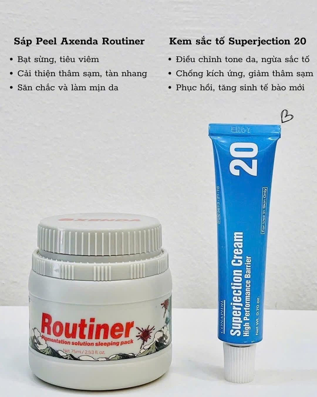 Supperjection cream 20 Pharmesthetic CONAPIDIL Korean Kem kháng tăng sắc tố dưỡng sáng đều màu da