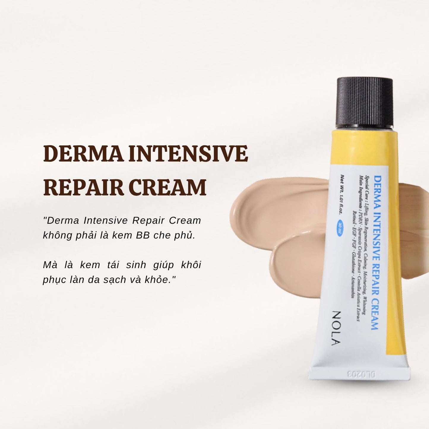 Combo CENOLA cream tái tạo phục hồi + chống nắng cho mọi loại da căng bóng không bắt nắng