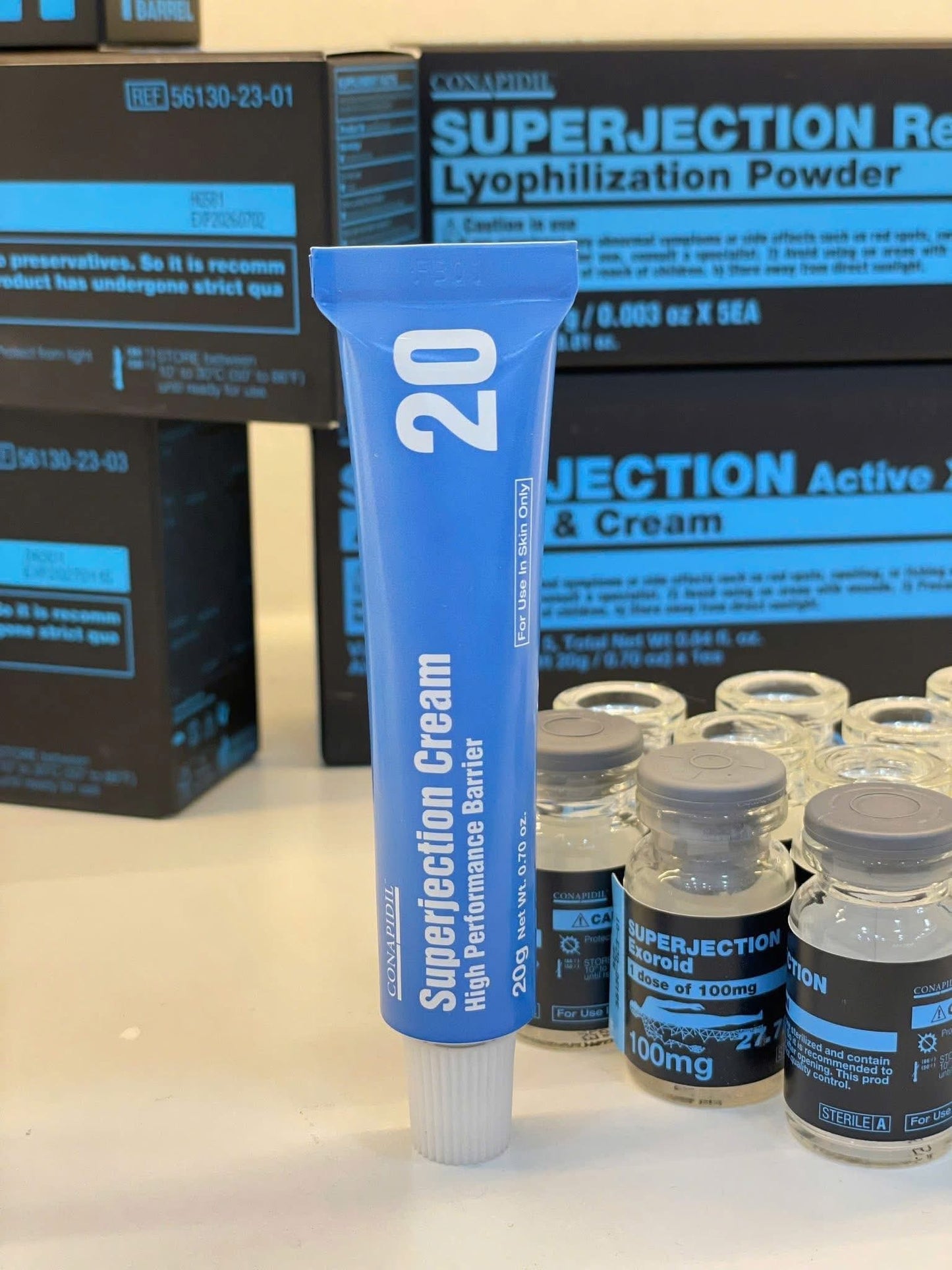 Supperjection cream 20 Pharmesthetic CONAPIDIL Korean Kem kháng tăng sắc tố dưỡng sáng đều màu da
