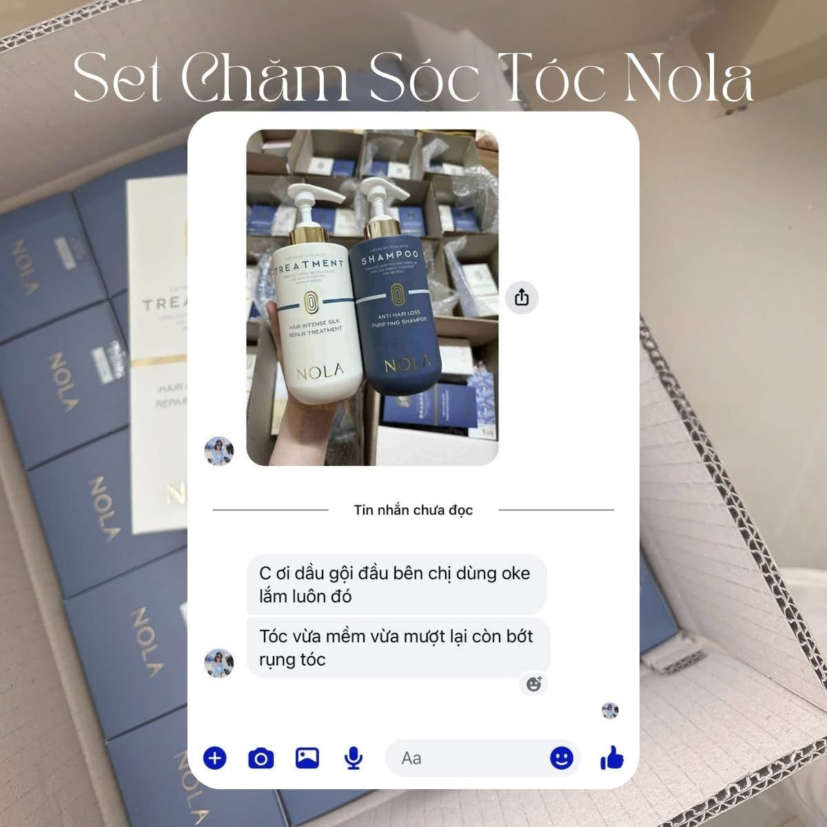 NoLa combo shampoo conditioner Treatment Korean