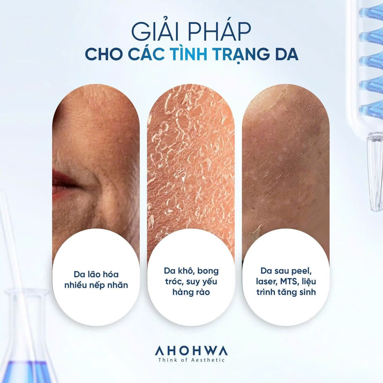 Peptide multi cream Ahohwa tăng sinh collagen 50gr