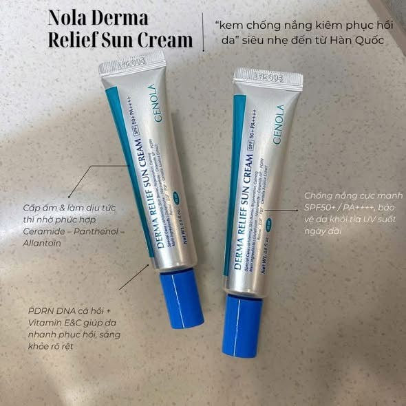 Suncream Korean treatment chống nắng da liễu
