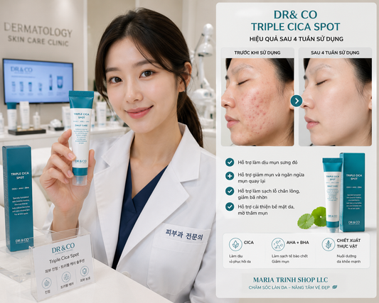 Triple CiCa Spot – Tinh chất chấm mụn mát lạnh- sản phẩm của viện da HQ