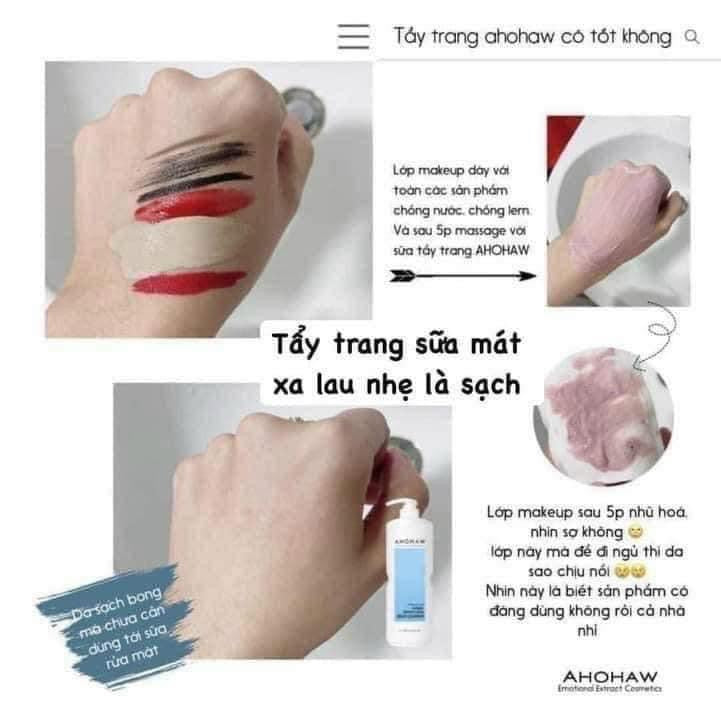 Sữa Tẩy Trang Da Liễu 1000ml  Milky Cleanser Remove Make up