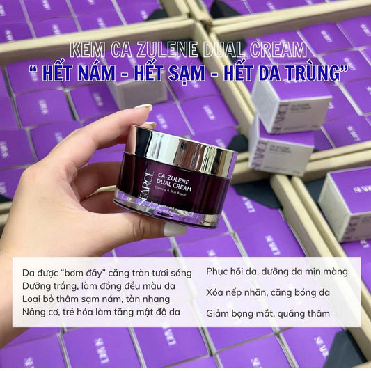 Cream Nám trắng da Cazulene SEARCE Korean