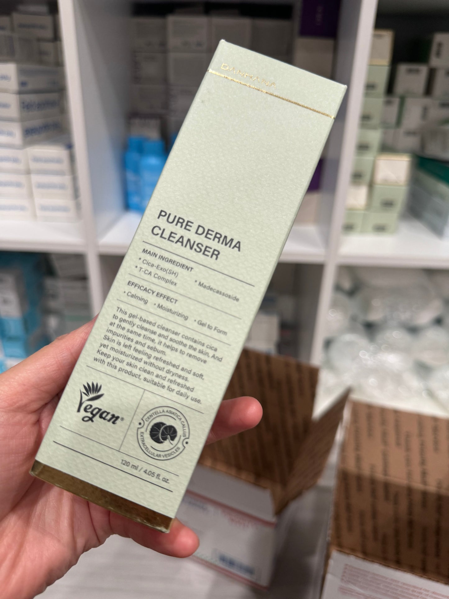 Sữa rửa mặt Thuần Chay Không hóa chất PURE DERMA CLEANSER spa Korean