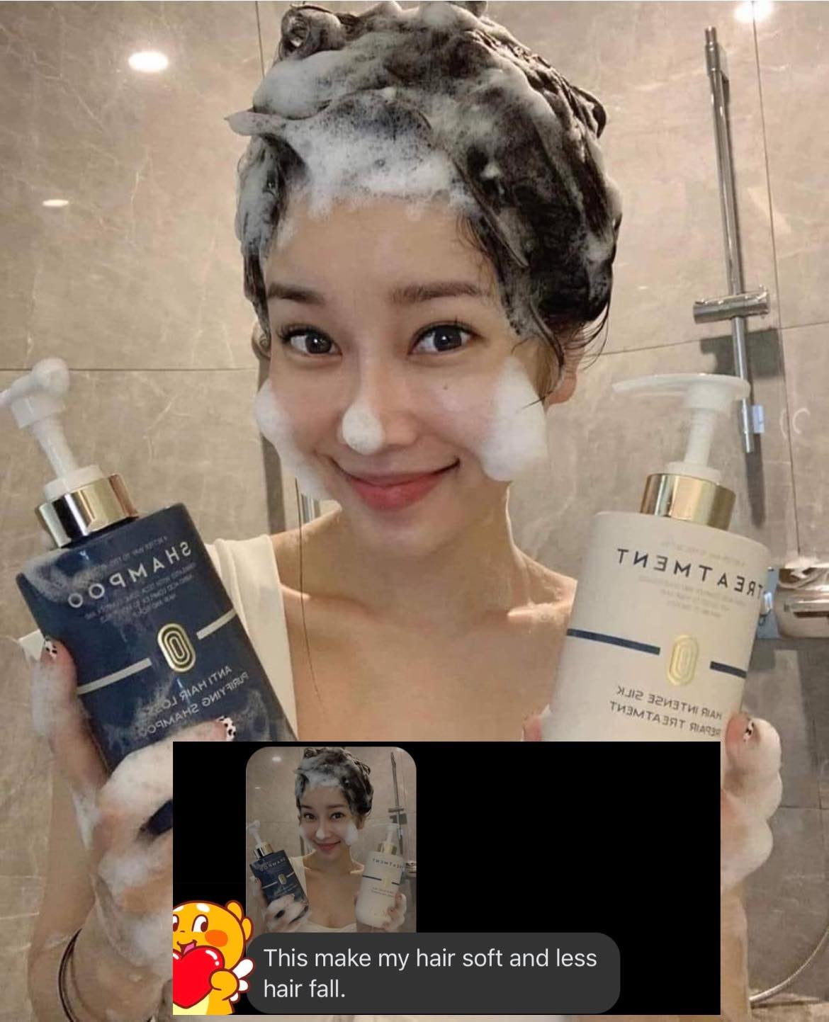 NoLa combo shampoo conditioner Treatment Korean