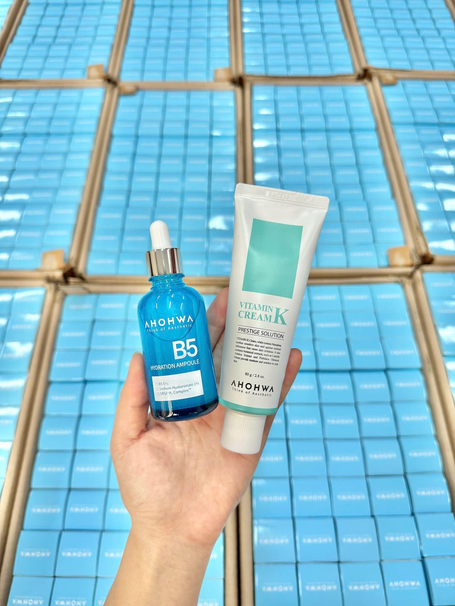 Combo ampoules serum B5 50ml & vitamin K