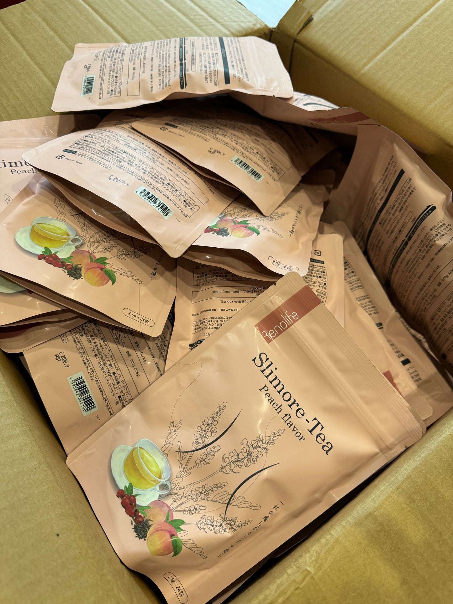 Slimore Tea Japan Renolife Giảm cân - Thải độc ruột ngủ ngon đẹp da. FDA cấp phép