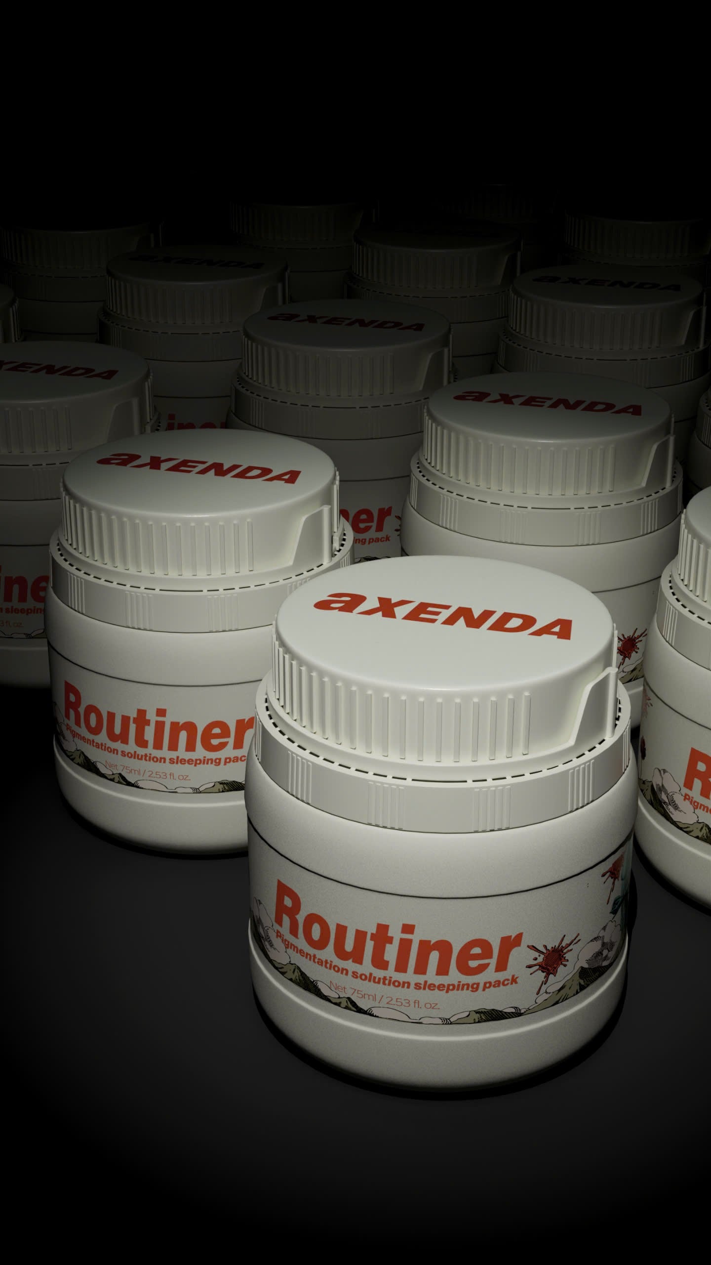 Pharmesthetics VQM Axenda Routiner Cream-75mL Maria Trinh Shop LLC - night cream