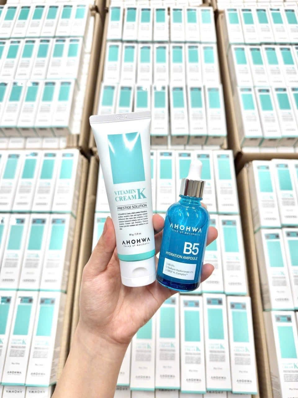 Combo ampoules serum B5 50ml & vitamin K
