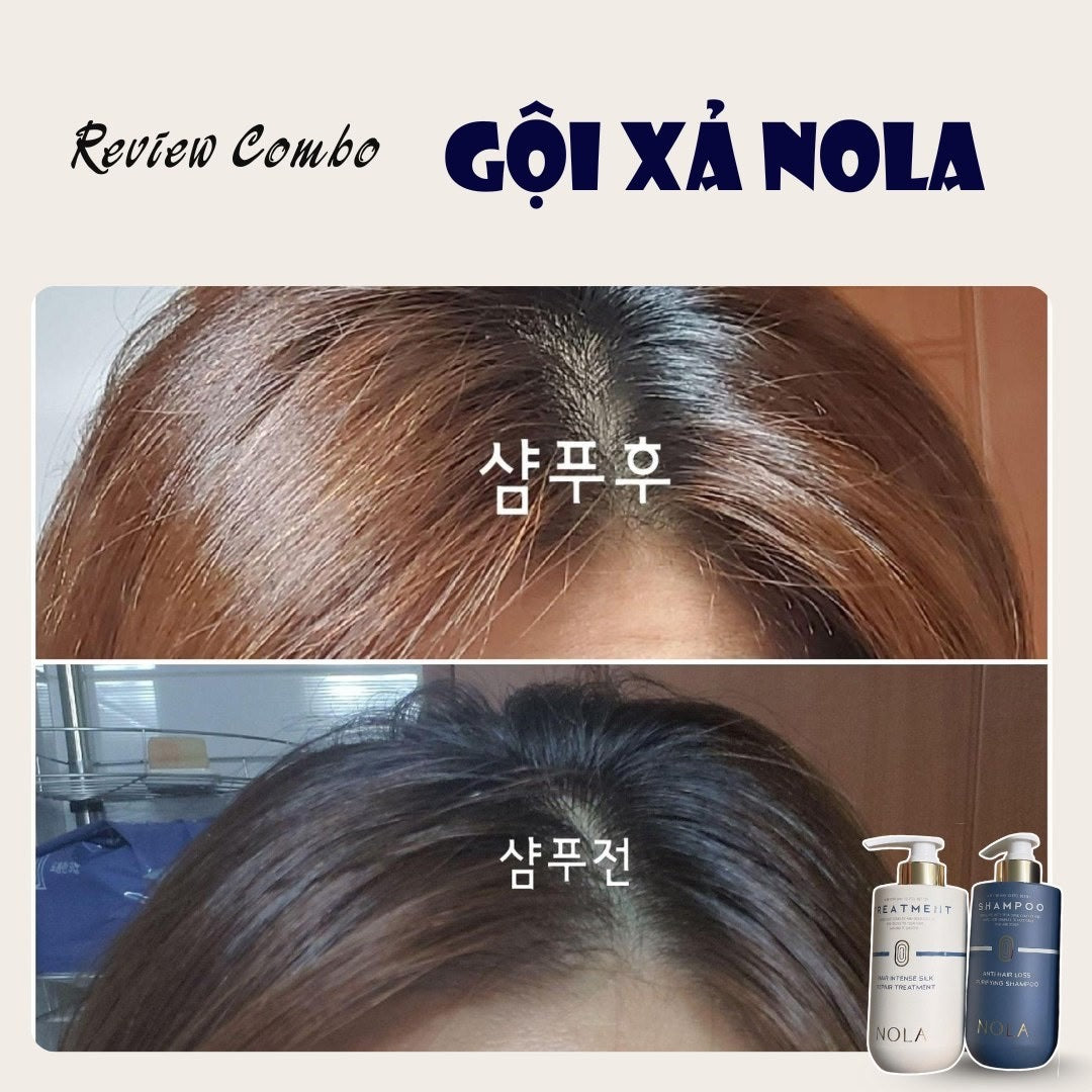 NoLa combo shampoo conditioner Treatment Korean