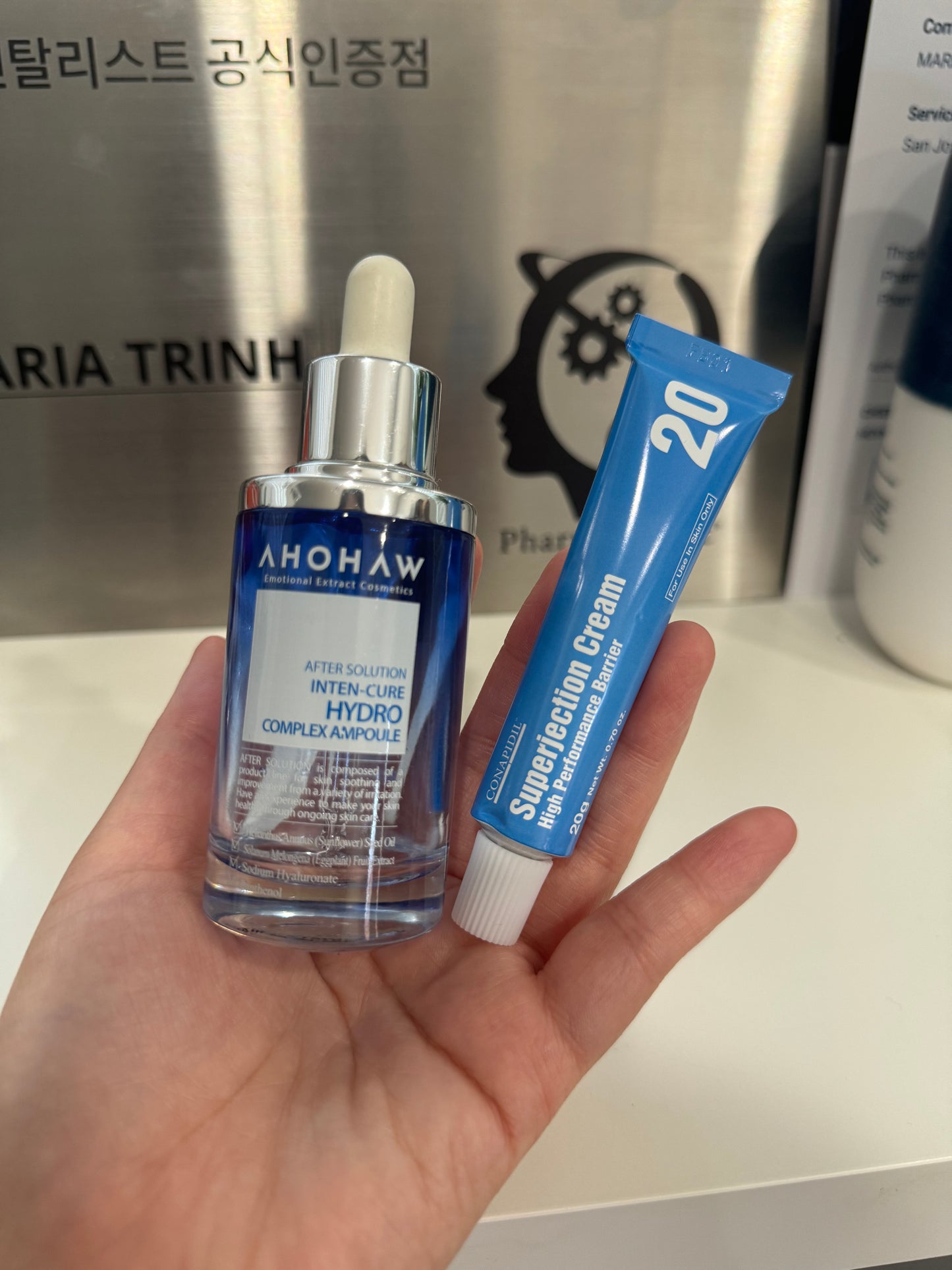 Combo trắng da ngày, mờ nám, kháng sắc tố thâm sạm đều màu da supperjection cream