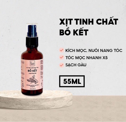 Xịt Mọc Tóc Tinh Chất Bồ Kết Hoa Sen Trắng 55ml