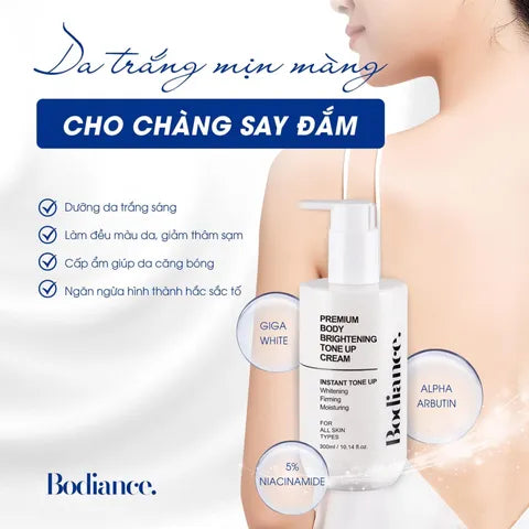 Bodiance Premium Body Brightening Tone Up Cream Kem Dưỡng Trắng Da Toàn Thân