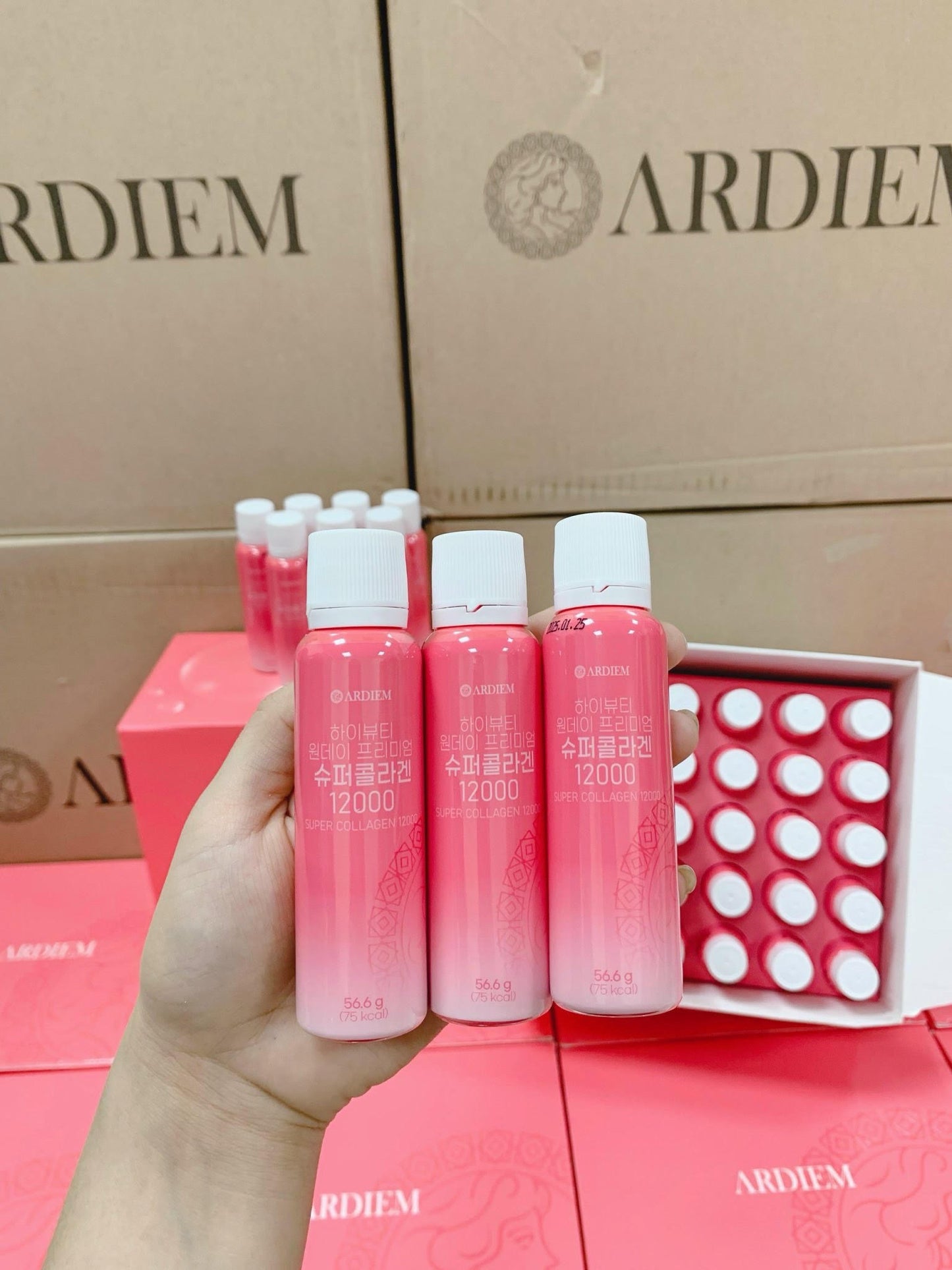 ARDIEM Super Collagen 12000MG Peptide 56.6g x 30 Bottles