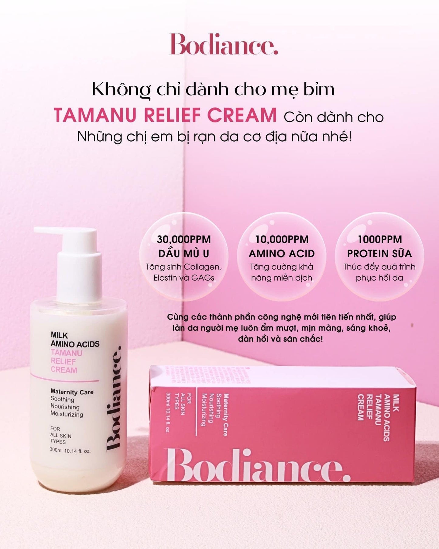 Bodiance Maternity Kem Trị Rạn