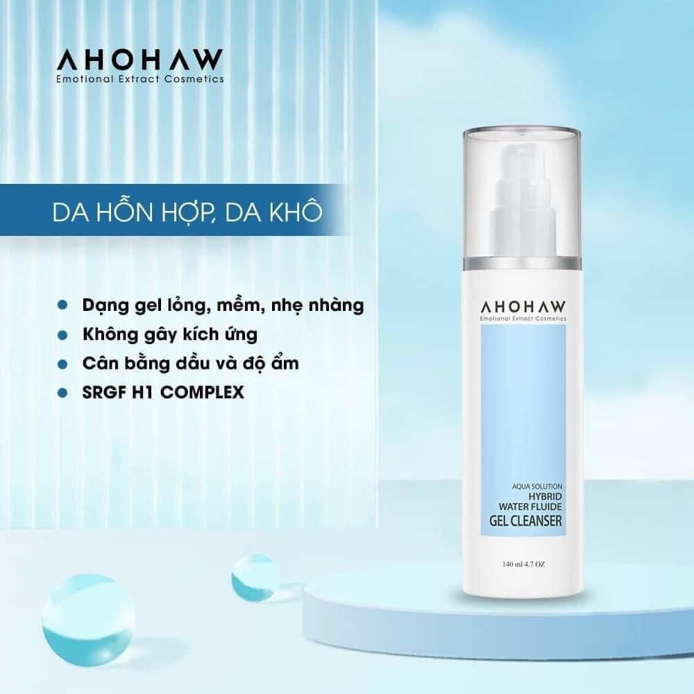 Sữa Rửa Làm Mặt Dịu Trắng Da Gel Gel Cleanser Ahohwa