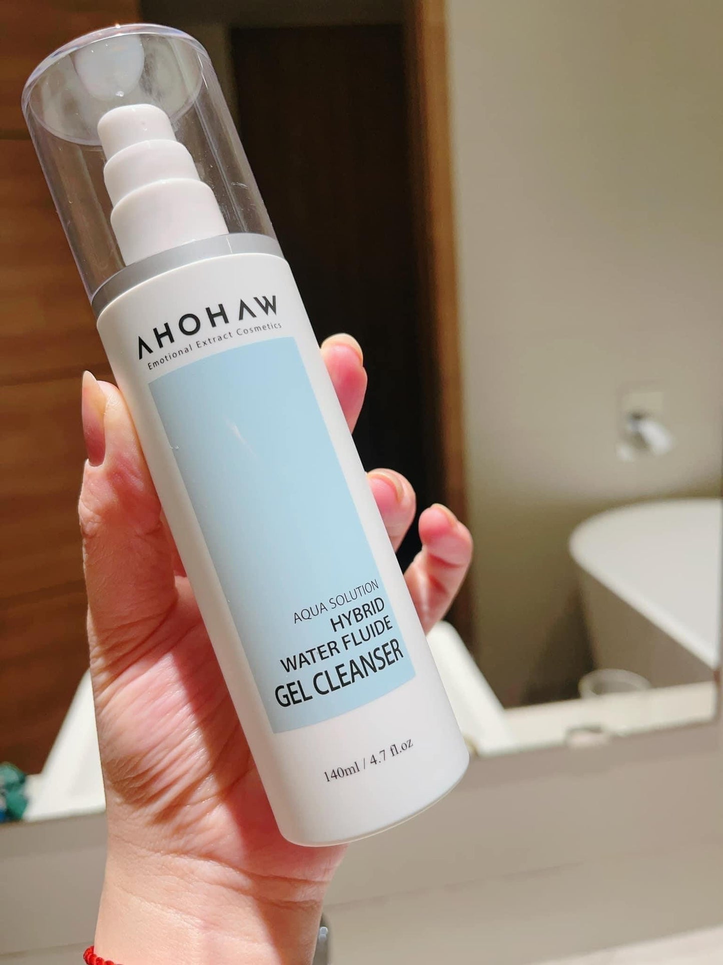 Sữa Rửa Làm Mặt Dịu Trắng Da Gel Gel Cleanser Ahohwa