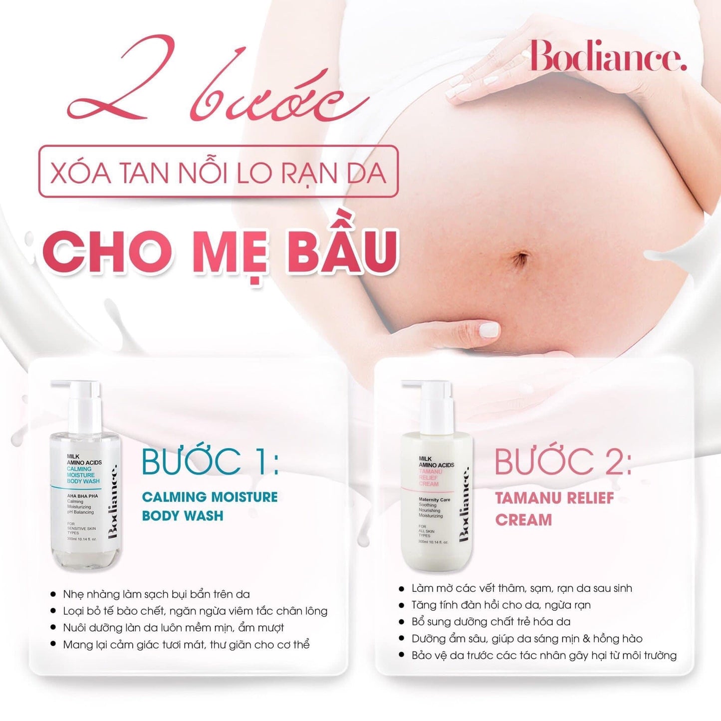 Bodiance Maternity Kem Trị Rạn